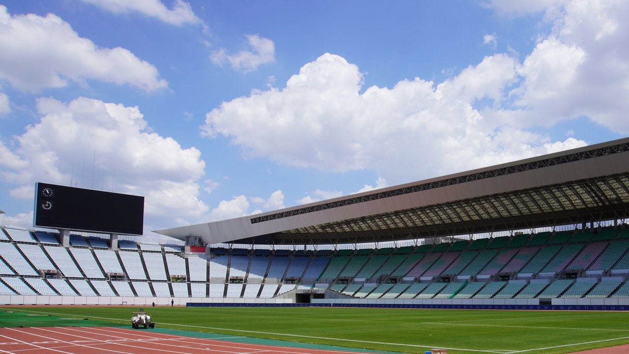 Arena Performer was used in three international friendly matches at one of the largest stadiums in Japan.